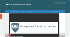 Desktop Screenshot of mcinstitute.org